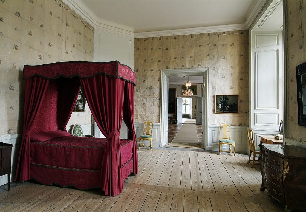 Kronprinsens sängkammare Strömsholms slott