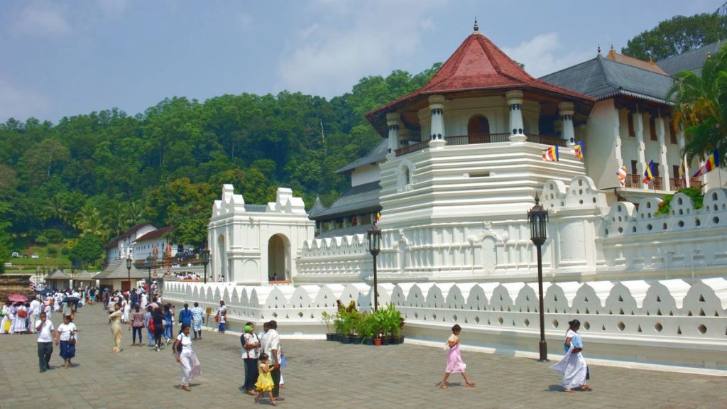 Tempel i Kandy