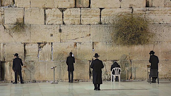Besöka Israel och västra muren
