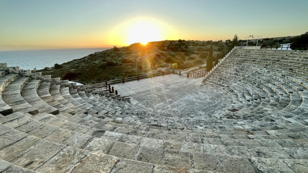 Kourion - arkeologisk plats på Cypern