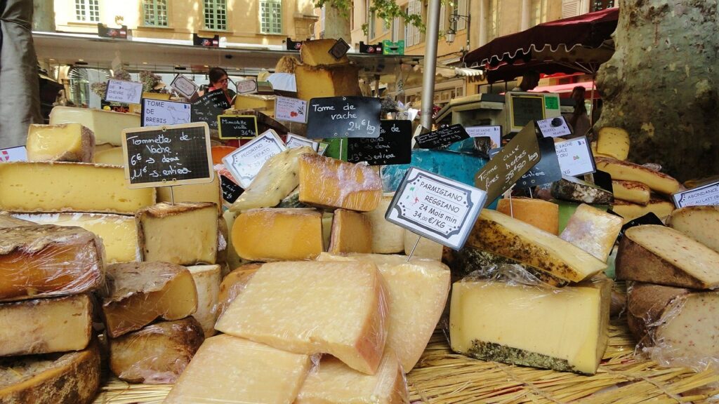 Fakta om Frankrike - ost