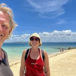 Ön Pandanon i Filippinerna – by och drömmig strand