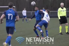 GGIF Fodbold serie 2 herrer træningskamp 18. marts 2023 mod BK06 Esbjerg