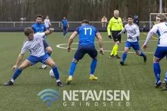 GGIF Fodbold serie 2 herrer træningskamp 18. marts 2023 mod BK06 Esbjerg