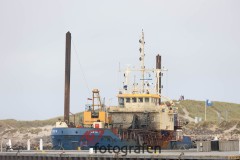 Sandsuger i Thorsminde havn - Foto: René Lind Gammelmark