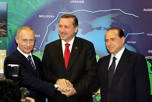 Putin, Erdogan, Berlusconi, photo Presidential Press Service Putin, Erdogan, Berlusconi, photo Presidential Press Service