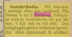 Hårderup 2, Nils Nilsson