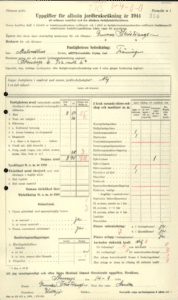 Jordbruksräkningen 1944, Gunnar Kristiansson