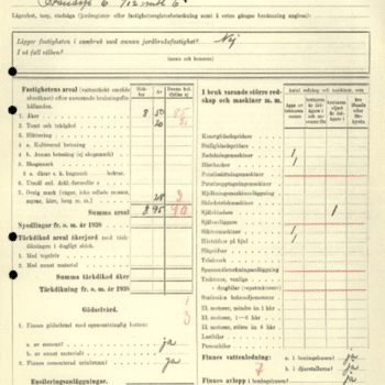 Jordbruksräkningen 1944, Gunnar Kristiansson