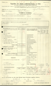 Jordbruksräkningen 1944, Nils Alfred Persson