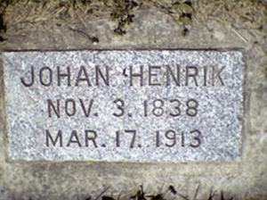 Johan Henrik, 1838 - 1913