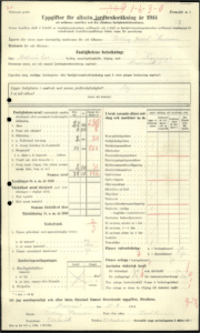 SCB, jordbruksräkningen 1944, Hilding Arvid Hansson