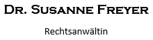 Dr. Susanne Freyer – Rechtsanwältin