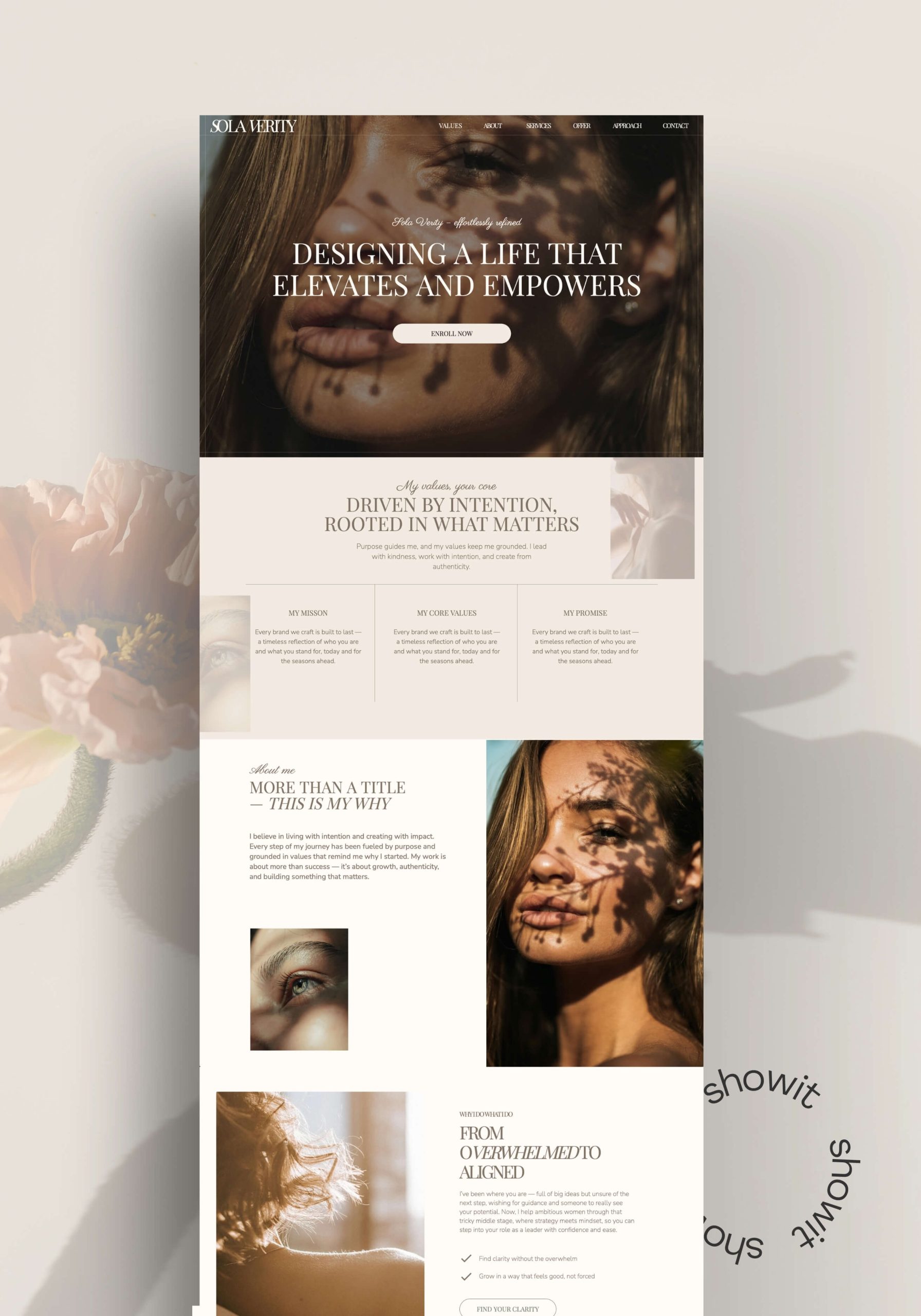 Ready-Made Showit Templates