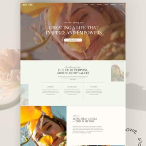 Aria Vale |  Lifestyle template to get you started
