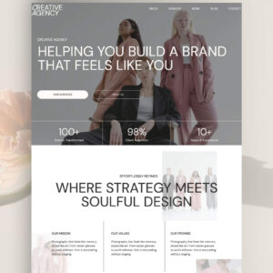 Creative Agency |  Modern template for creative agencies