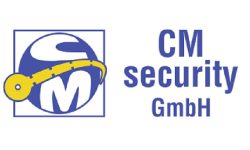 Logo CM security GmbH, farbig