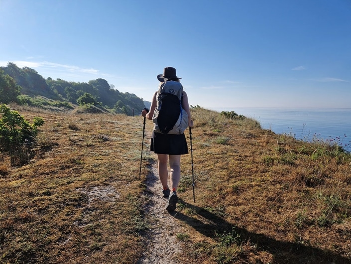 VANDRERUTE Ringebakkerne på Bornholm (rundture på 2½, 4 og 5 km) Frie