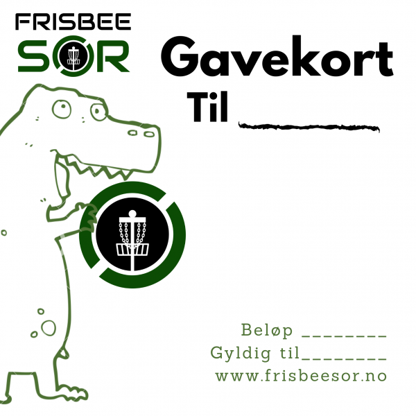 Frisbee Sor Gavekort Barn Frisbeesor.no