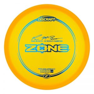 Z LINE ZONE PAUL MCBETH SIGNATURE SERIES X5 WC 5 40614 Discraft 5X Paul McBeth Z Zone 1 Frisbeesor.no