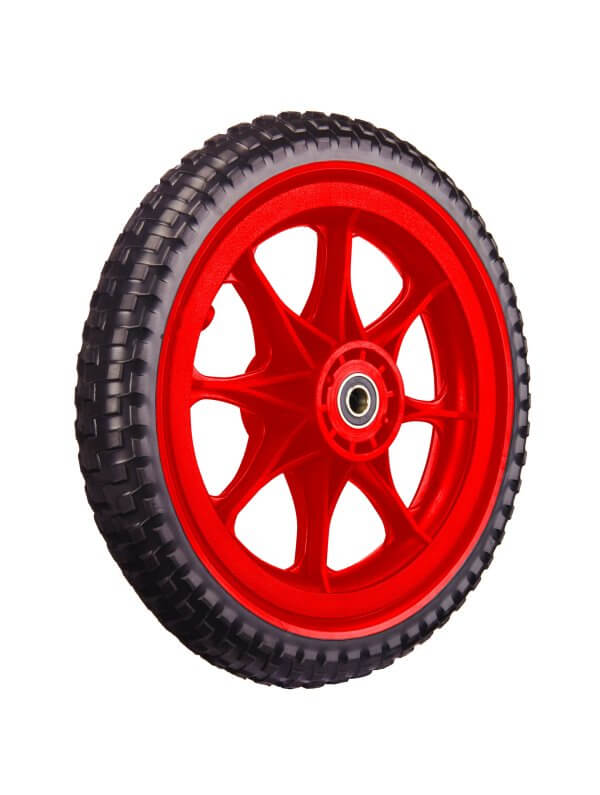 zueca all terrain tubeless foam wheel red Frisbeesor.no