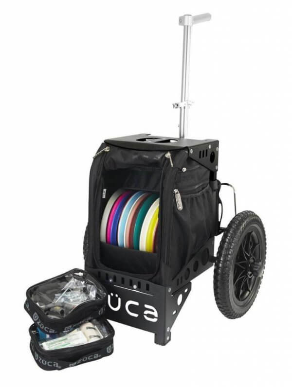 zueca compact disc golf cart black 1 Frisbeesor.no