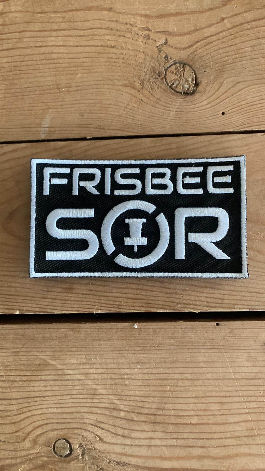Frisbee Sør patch - Frisbeesor.no