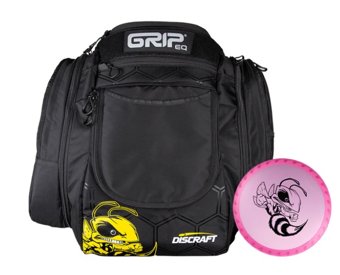 Grip AX6 Buzzz, inkl. ekstra borrelåsmerker og en Buzzz FuZed disk 1 Grip AX6 Buzzz, inkl. ekstra borrelåsmerker og en Buzzz FuZed disk