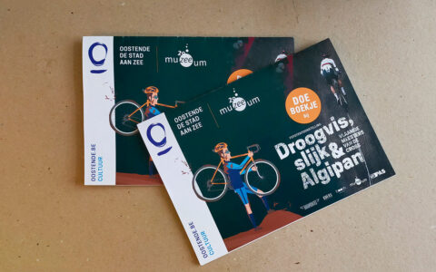 Stad Oostende - Mu-zee-um - Doeboekje voor kinderen bij de tentoonstelling Droogvis, slijk en Algipan