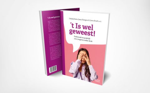 Uitgeverij ACCO - Coverontwerp 't Is wel geweest