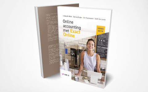Uitgeverij Van IN - Coverontwerp - Online accounting met Exact Online