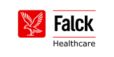 Logotyp Falck Healthcare försäkringsbolag