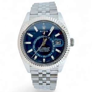Rolex Sky-Dweller 326934 – Blue Dial – Jubilee – 2022 – Full Set