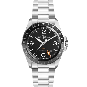 Bell & Ross BR V2-93 gmt BRV293-BL-ST/SST