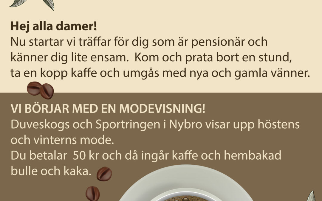 Event: Kaffekoppen i Fröseke med Modevisning!