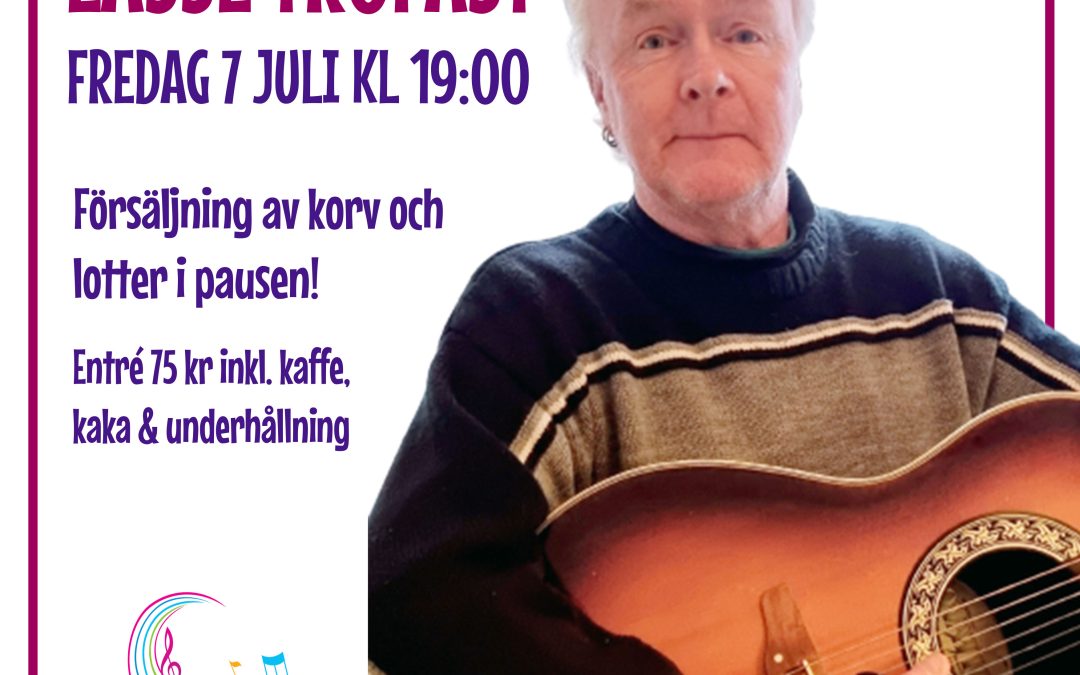 Musik i Uvaparken med Lasse Trofast 7/7 kl 19:00