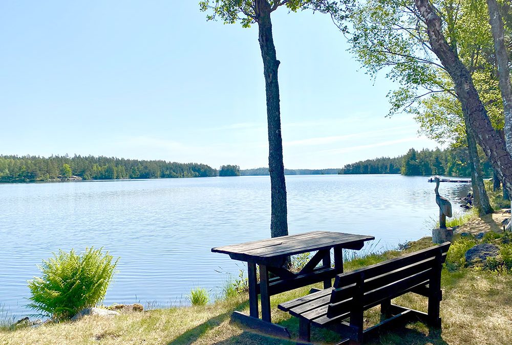 Fritt fram att bada vid ställplatserna!