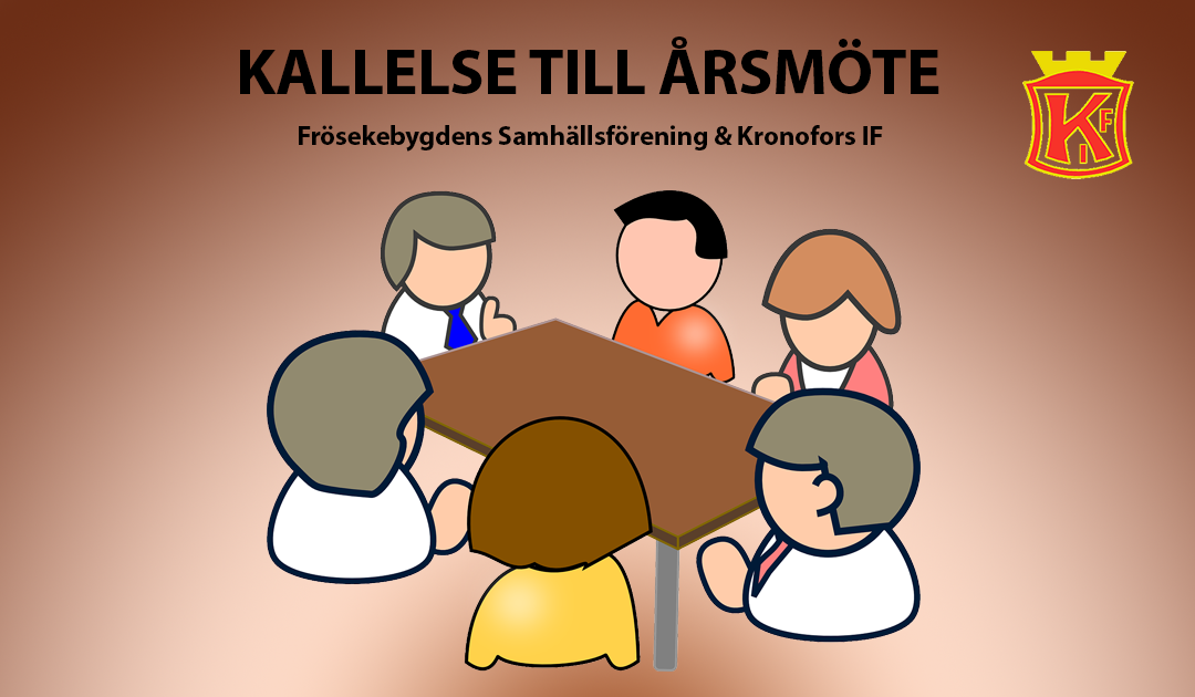 Årsmöte i Frösekebygdens Samhällsförening & Kronofors IF