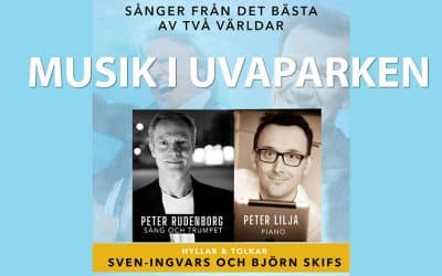 Musik i Uvaparken med Peter Rudenborg & Peter Lilja (12/7 kl 19.00)