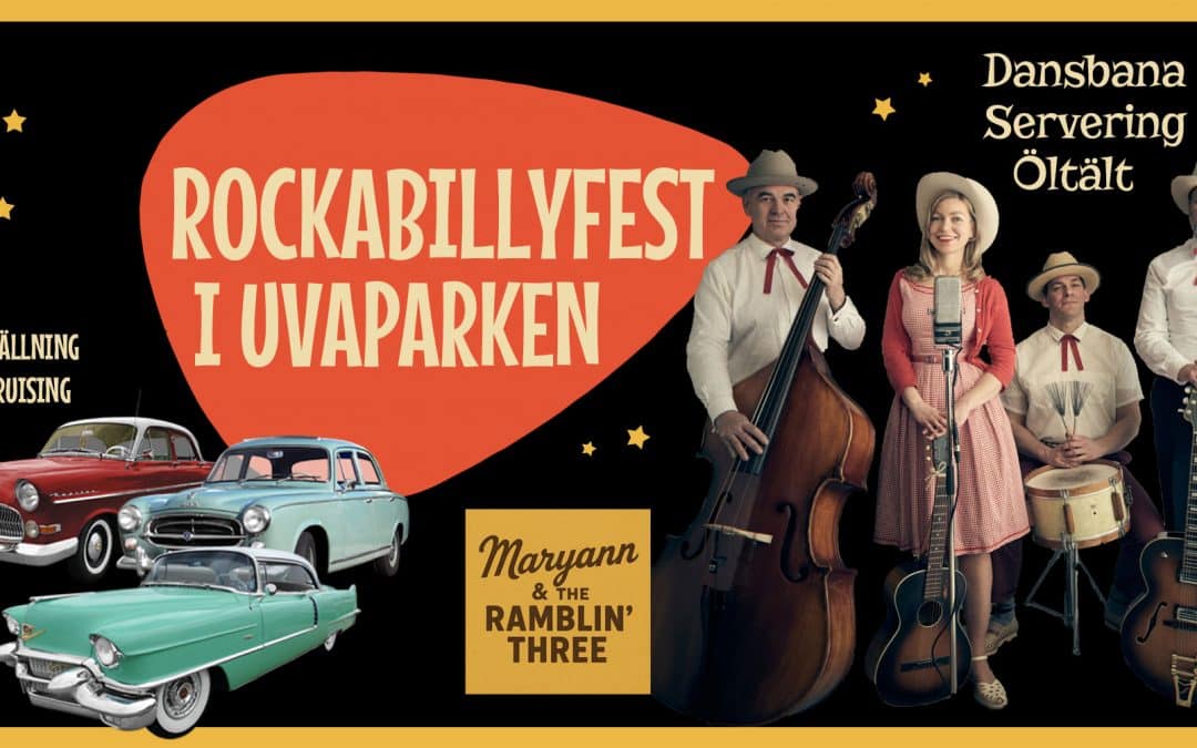 Rockabillyfest i Uvaparken! 18/7 kl 19:00-00:00