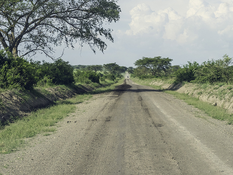 Biltransport. Uganda.