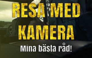 Resa med kamerautrustning