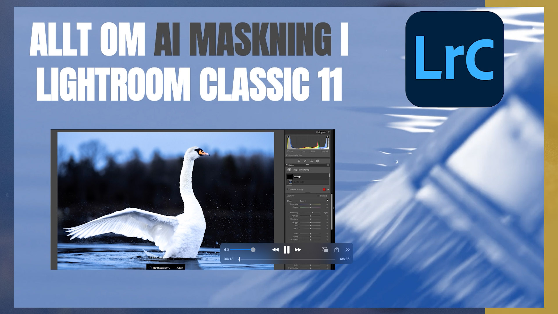 alltomaimaskning Gratis videokurs - Allt om AI-maskning i Lightroom Classic. 60 minuters gratis kurs för naturfotografer