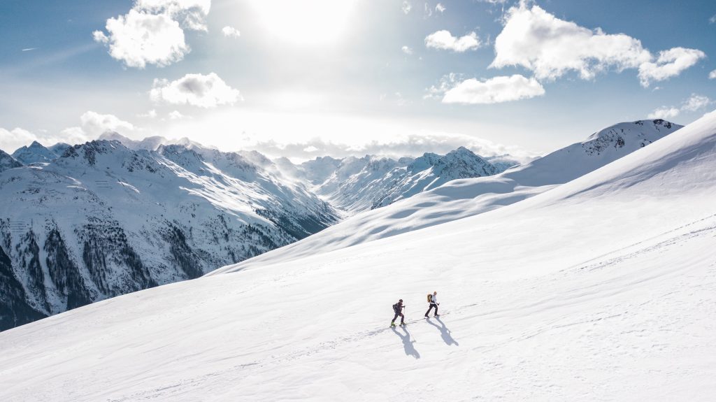 Ski touring and randonee