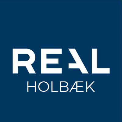 Logo af REAL mæglerne Holbæk