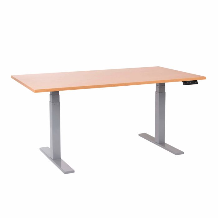 EP 6000 Hæve sænkebord - Decor laminat 80x160 cm - FTi ApS - Kontormøbler  og inventar til forhandlere