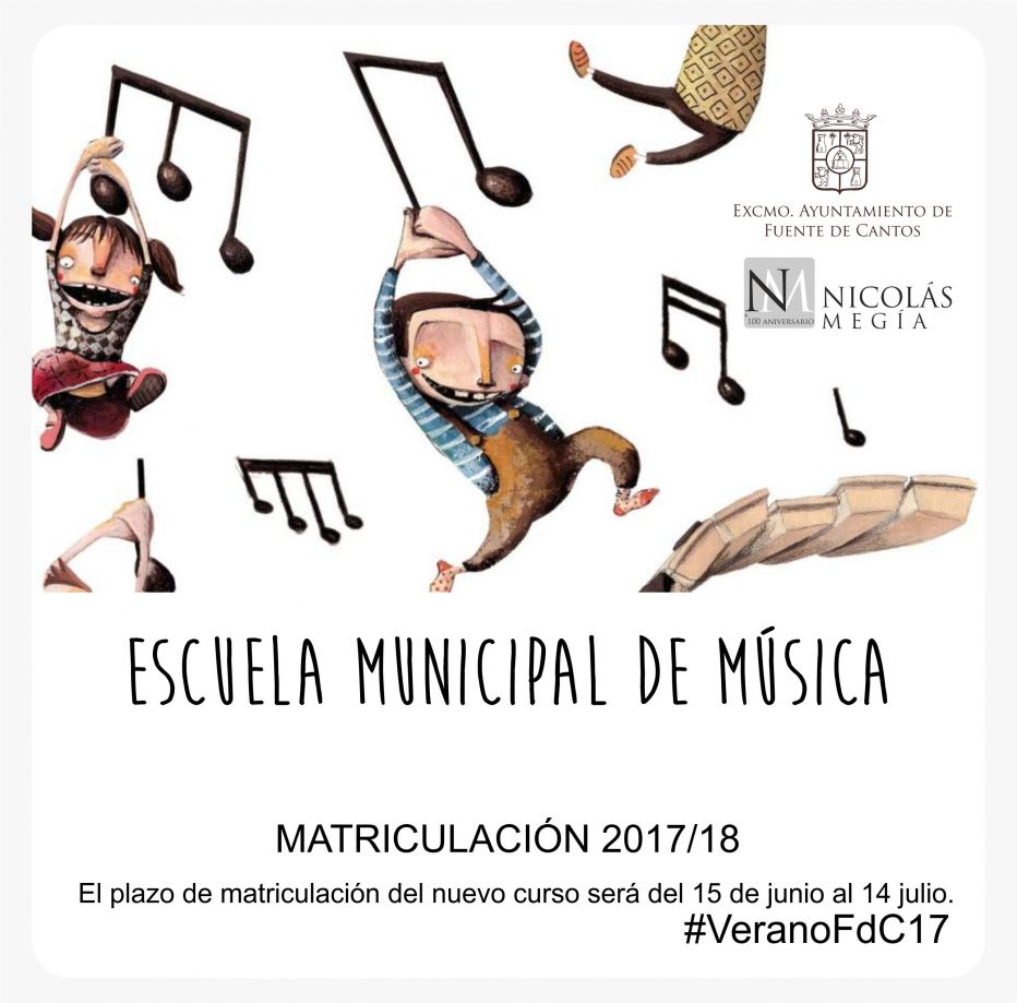 Escuela Municipal de Música Matrícula 2017/18