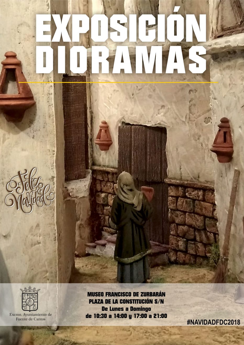 Exposición de DIORAMAS Navideños en Fuente de Cantos