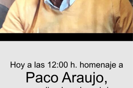 Homenaje a Paco Araujo