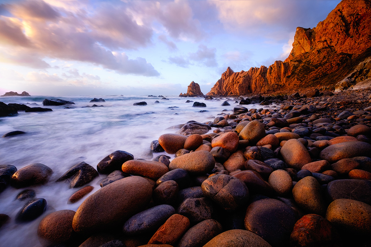Last light at Praia da Aroeira Fuji X-T1 . Fuji XF10-24mmF4 @ 10mm . f/8 . 2" . ISO 200
